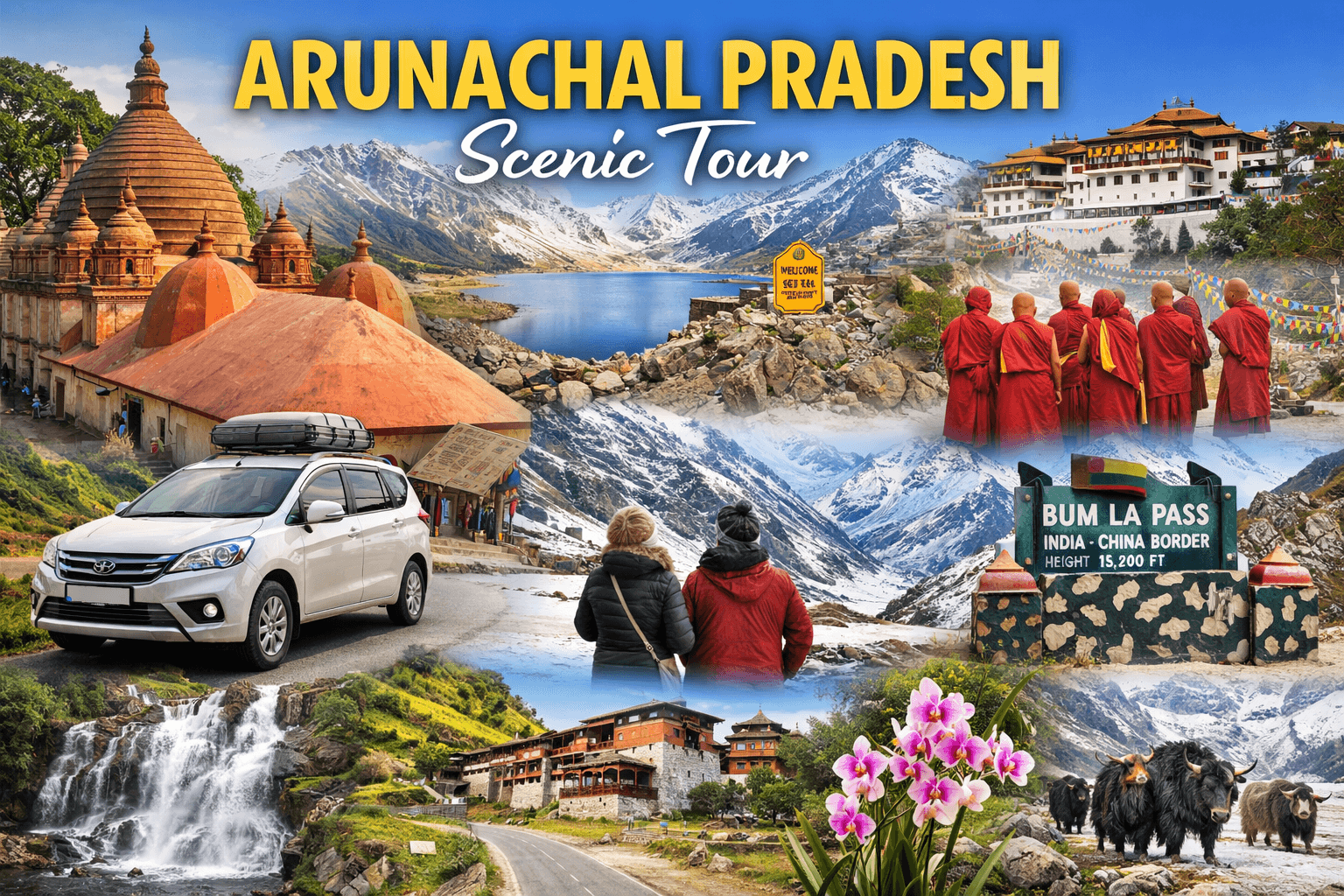 Arunachal Pradesh Scenic Tour